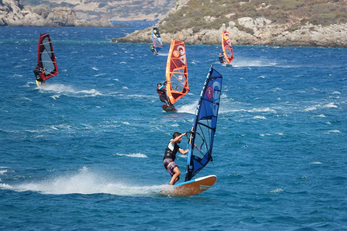 Meltemi Windsurfing Karpathos Devils Bay