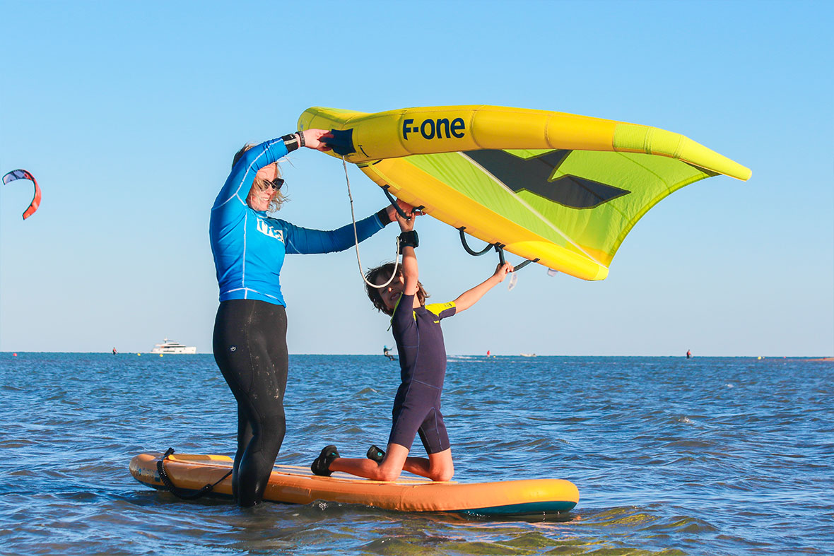 KBC Kiteboarding Club Wingfoilen El Gouna