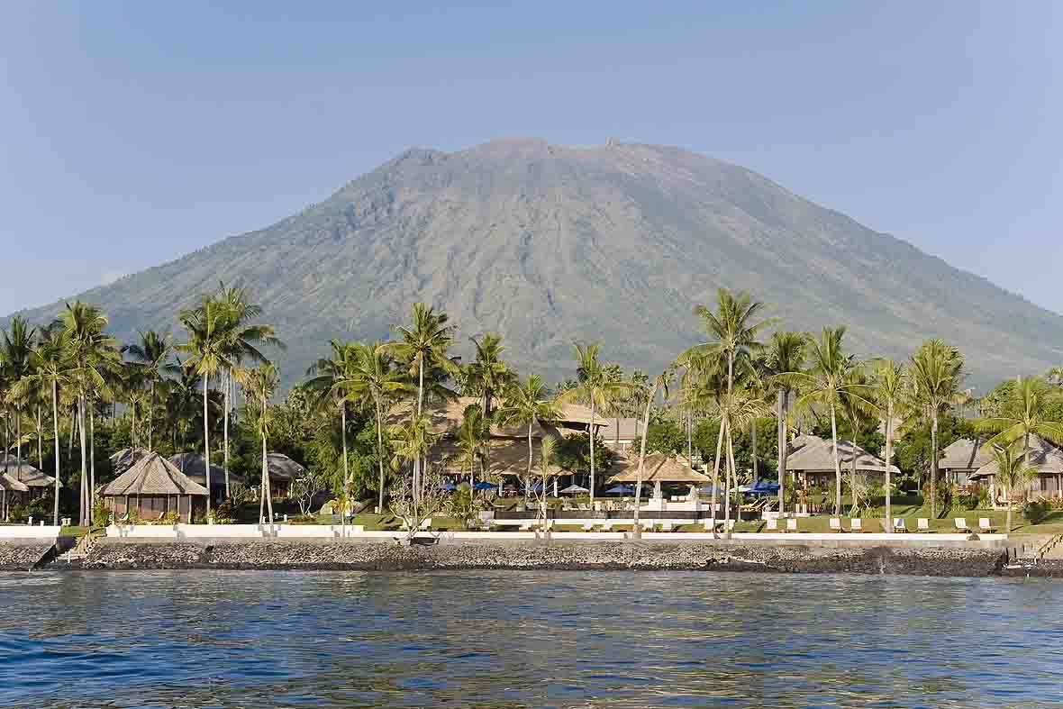 Bali - Siddhartha, Blick vom Meer