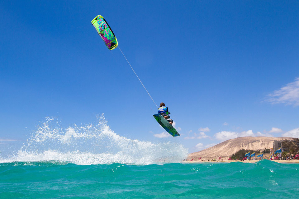 Kitespots auf Fuerteventura, Kanarische Inseln sun+fun Kiten