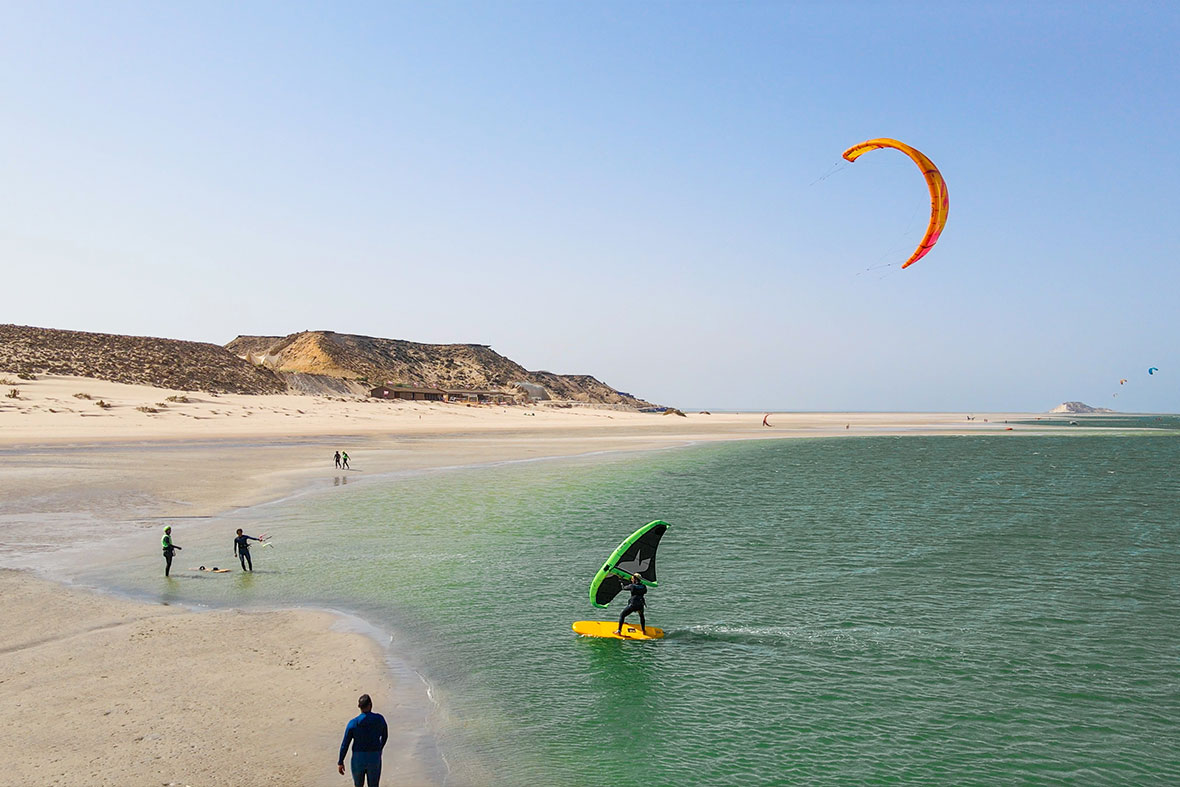 KBC Kiteboarding Club Wingfoilen Dakhla