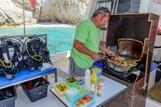 Griechenland, Zakynthos - Nero Sport, Tauchboot Mittagessen