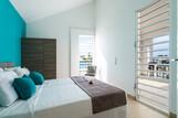 Bonaire - Delfins Beach Resort, Appartement Meerblick  1 Schlafzimmer, Schlafzimmer