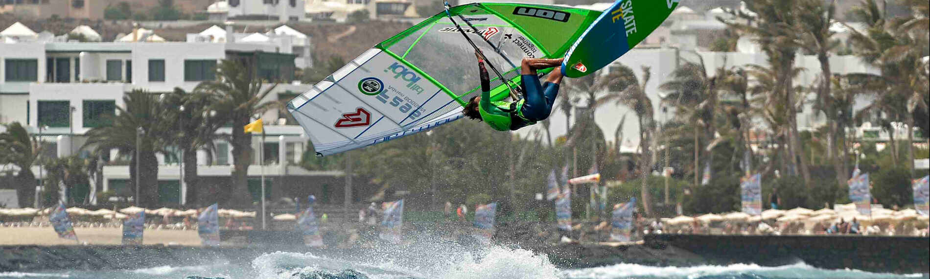 Header Lanzarote Windsurfing Las Cucharas.