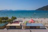 Lefkada - Human Sports, Blick Surfbucht und Station