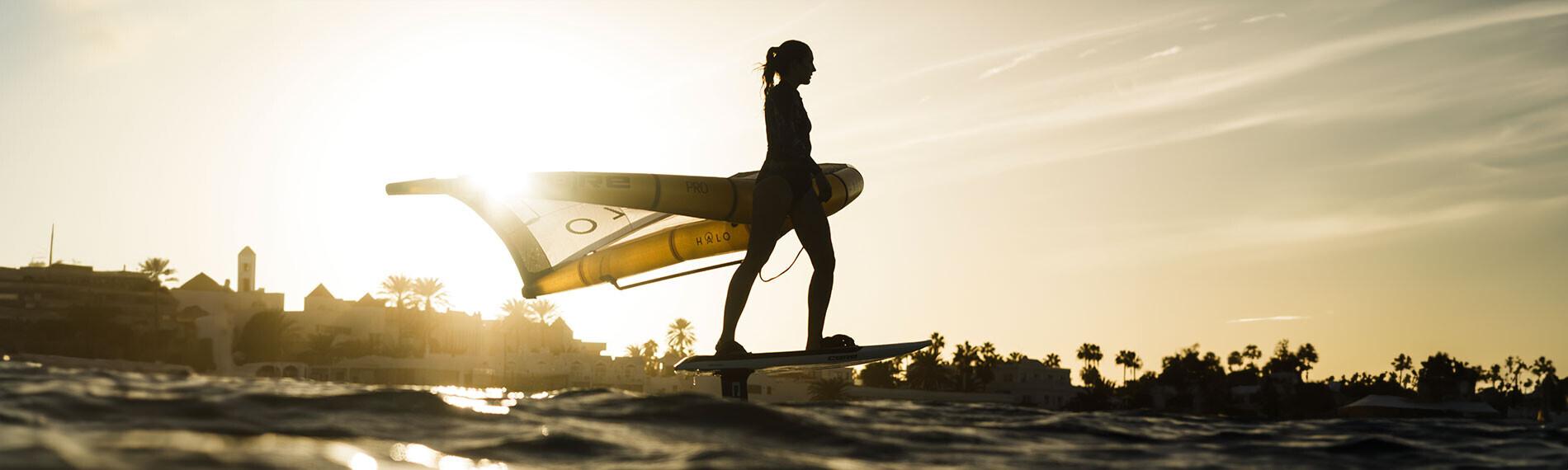 Wingfoil Sunset Action mit CORE