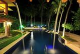 Philippinen - Negros - Punta Bulata Resort - Pool bei Nacht