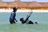 Dakhla Süd - Heliophora Riders Camp, Kite Schulung