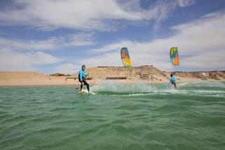 Dakhla Nord - Kite Action am KBC Center