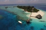Malediven - Süd Male Atoll - Rannalhi, Insel & Tauchboot