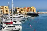 El Gouna - Mosaique Hotel, Marina Blick