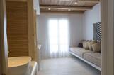 Naxos - Orkos Beach, Luxury Familienzimmer Wohnraum mit 2. Bad