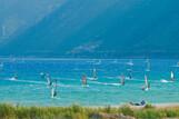 Lefkada - Enodia, Blick auf das Surfrevier