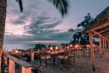 Tansania - Pemba  The Manta Resort - Restaurantterrasse