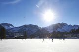 Arosa - Eislaufen am Obersee ©Arosa Tourismus Nina Mattli