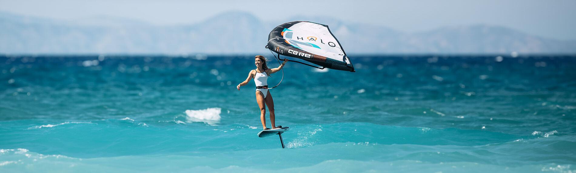 Wingfoil Action mit CORE