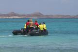 Fuerteventura Corralejo - Flag Beach Windsurf Center, Rettungsboot