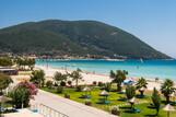 Lefkada - Surf Hotel - Blick vom Balkon Richtung Vassiliki