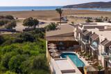 Rhodos - Prasonisi - Oasis, Lage am Strand