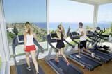 Kos - ROBINSON Club Daidalos, Fitness Studio Laufband mit Aussicht