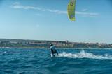 Zypern - ROBINSON Club, Bernd beim Kitesurfen