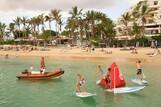 Lanzarote - Windsurfing Club Las Cucharas, Gruppe Kinderkurs