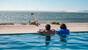 Dakhla - White Dune Canyon, Blick Pool Kitestrand