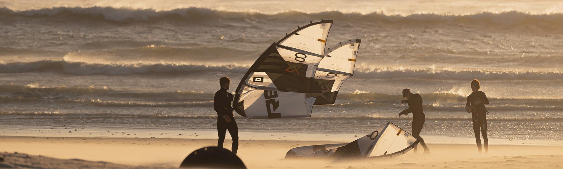 Kiter am Strand, CORE XR7