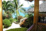 Cebu - Moalboal - Magic Island Dive Resort - Terrassenausblick