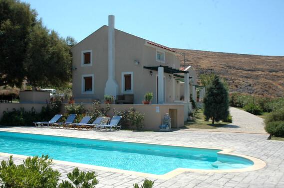 Lesbos - Sigrion Villas, Pool
