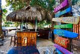 Bonaire - Tropical Inn, Bar im Garten