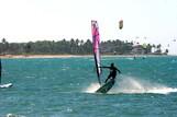 Cabarete - Vela Cabarete, Surfaction mit Blick zum Strand