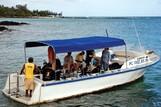 Mauritius - Orca Dive Club, Bootstauchgang Orca Dive Club