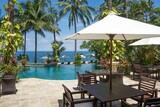 Bali - Alam Anda, Pool mit Restaurant