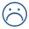 trauriges Smiley