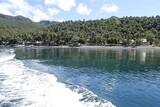 Leyte - Pintuyan Resort, Blick vom Meer