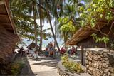 Negros - Sipalay - Easy Diving Beach Resort - Restaurantterrasse