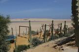 Dakhla - Lagon Energy, Kinderspielplatz mit Trampolin