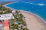 Cabarete, Dare2fly, Luftaufnahme Kitebeach