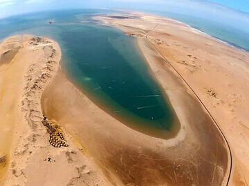 Dakhla Nord - Blick auf Lagon Energy und ION CLUB Revier