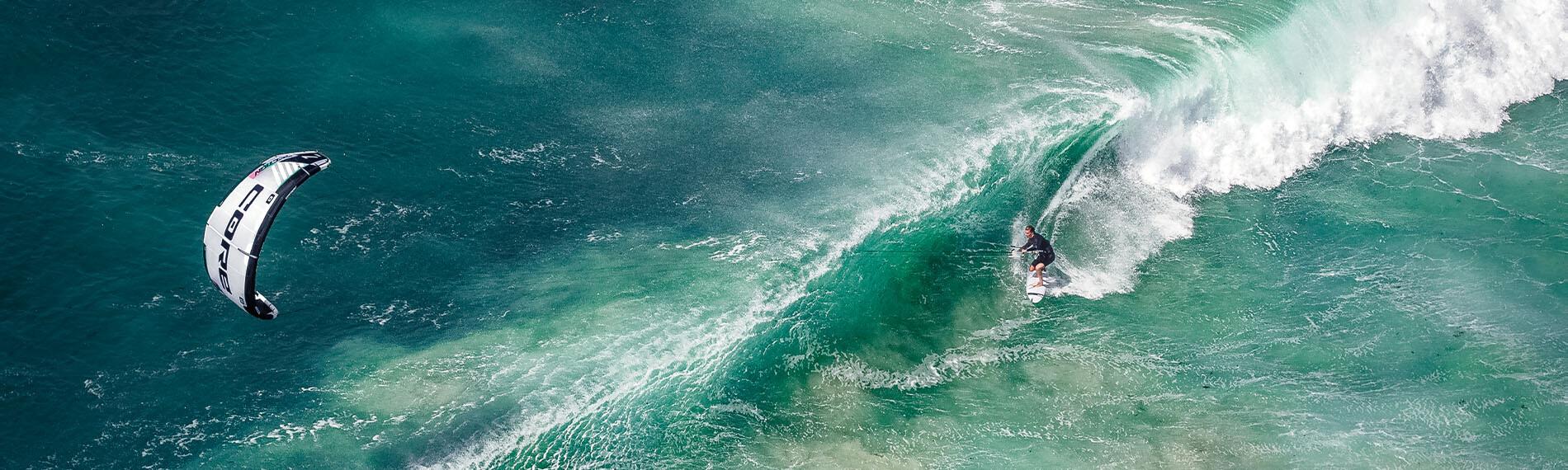 Kiter in der Welle, CORE Section 4
