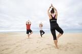 Fuerteventura - ROBINSON Club Jandia Playa, Yoga am Strand