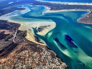 Südafrika - Kitecity Langebaan, Luftaufnahme