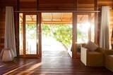 Kalimantan - Virgin Cocoa, Deluxe Bungalow, Blick auf Beach