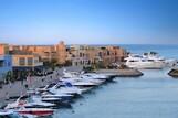 El Gouna, Ali Pasha, Blick zum Hafen