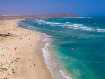 Sal - Kitebeach, Revierübersicht