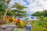 Thalassa Dive Resort Lembeh, Garten mit Blick aufs Meer