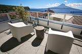 Azoren - Faial - Manta Ray Lodge - Zimmer mit Meerblick und Balkon - Ausblick