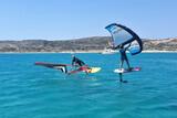 Naxos - Wingfoilen und Windsurfen