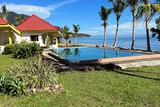 Philippinen - Leyte - Pintuyan Dive Resort - Pool und Kiesstrand